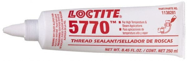 Loctite 1138281 Threadlocker: Off-White, Liquid, 250 mL, Bottle