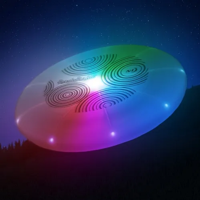 Nite-Ize FFD-07S-R8 Light Up Flying Disc w/ Disc-O Select Nite-Ize FFD-07S-R8 Light Up Flying Disc w/ Disc-O Select