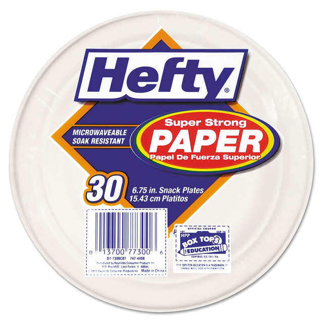 Hefty RFPD77300PK Plate: White