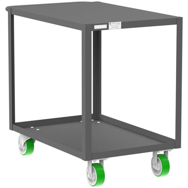 Valley Craft F89224GYPY Carts; Cart Type: Utility Shelf ; Width (Inch): 24 ; Assembly: Comes Assembled ; Material: Steel ; Length (Inch): 41 ; Load Capacity (Lb. - 3 Decimals): 2000.000