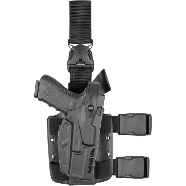 Safariland 1316043 Model 7305 7TS ALS/SLS Tactical Holster with Quick Release for Glock 17 w/ Compact Light