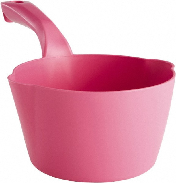 Remco 56811 32 oz Pink Polypropylene Round Bottom Scoop