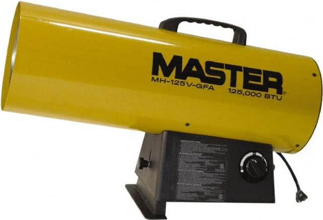 Master MH-125V-GFA-A 95,000 to 125,000 BTU Propane Forced Air Heater