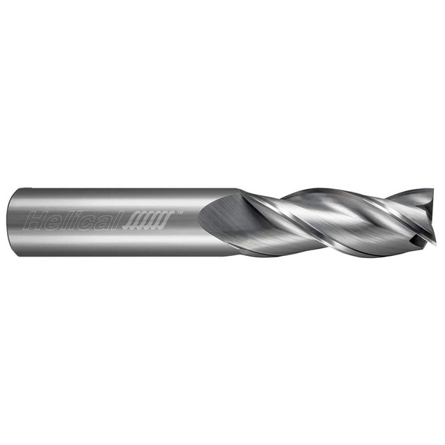 Helical Solutions 01570 Square End Mills; Mill Diameter (Inch): 5/8 ; Mill Diameter (Decimal Inch): 0.6250 ; Number Of Flutes: 3 ; End Mill Material: Solid Carbide ; End Type: Single ; Length of Cut (Inch): 1-5/8