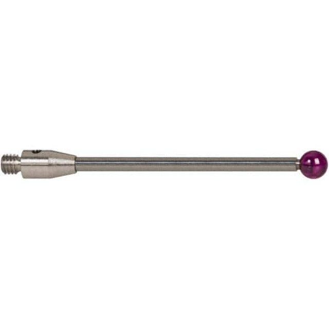 Renishaw A-5003-0062 CMM Ball Stylus: 5 mm Ball Dia, 40 mm OAL, M3