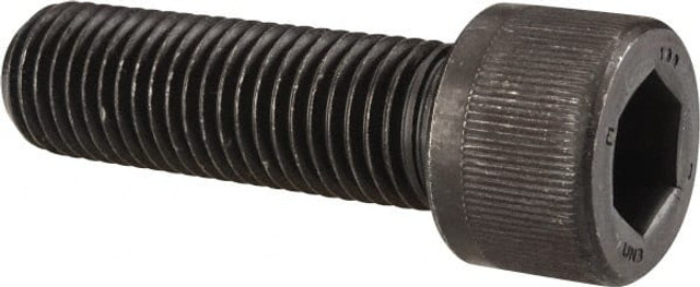 Unbrako 104568 Socket Cap Screw: 7/8-9, 3" Length Under Head, Socket Cap Head, Hex Socket Drive, Alloy Steel, Black Oxide Finish