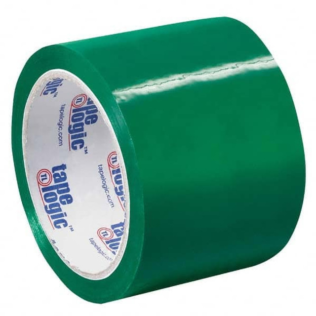 Tape Logic T90522G6PK Pack of (6) 55 Yd Rolls 3" Green Box Sealing & Label Protection Tape