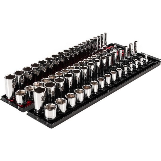 Tekton SHD91220 Deep Standard Socket Set Socket Set: 68 Pc, 0.25 to 1" Socket