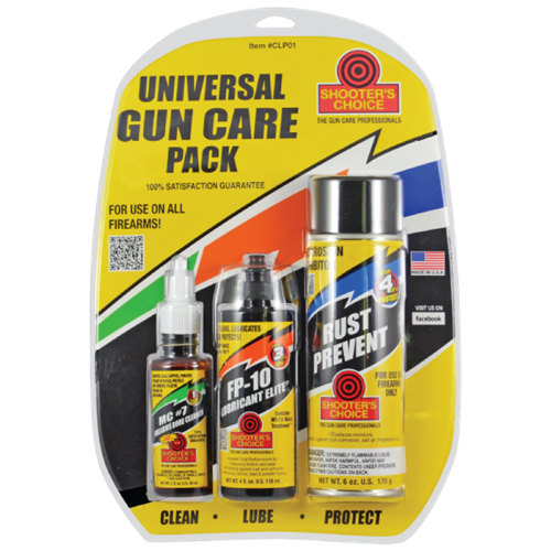 Shooter's Choice SHF-CLP01 Universal Gun Care Pack