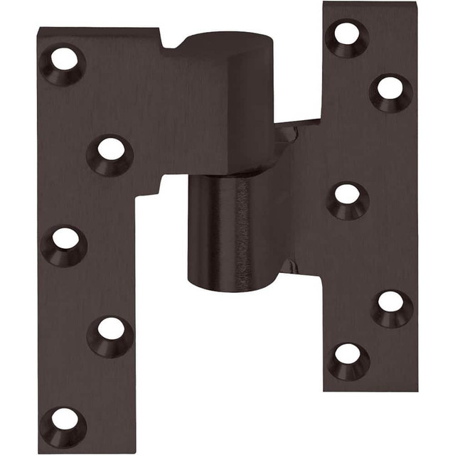 Norton Rixson M190 RH 613 Pivot Hinges; Type: Pivots ; Hand: Right Hand ; Leaf Height: 3-3/4 (Inch); Length (Inch): 5 ; Width (Inch): 5 ; Material: Metal