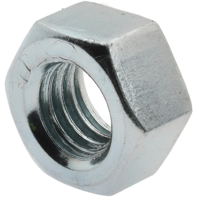 Value Collection 88548524 Hex Nut: 7/16-14, Grade 5 Steel, Zinc-Plated