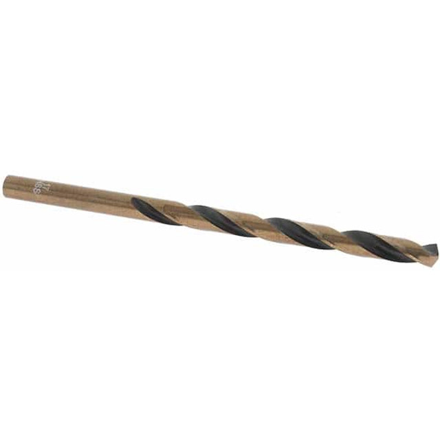 Import 20817 Mechanics Drill Bit: 0.173" Dia, 135 ° Point, High Speed Steel, Straight-Cylindrical Shank, Split Point