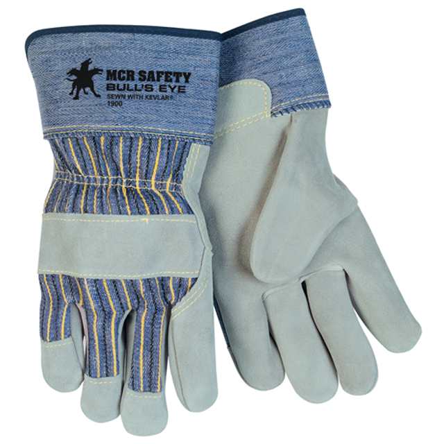 MCR Safety 1900L Bullseye Sewn W/Kevlar 2.75 Sfty Cuff MCR Safety 1900L Bullseye Sewn W/Kevlar 2.75 Sfty Cuff