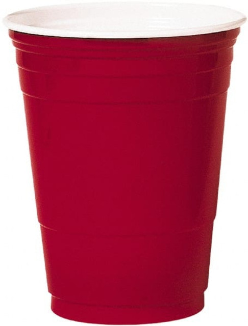 Solo DCCP16R Pack of (20), 50/Pack, Plastic 16 oz Party Cold Cups