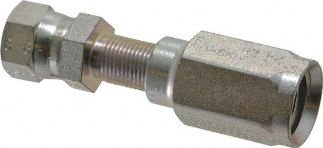 Parker 20630-8-8 Hydraulic Hose Female Swivel Fitting: 0.5" ID, 8 mm, 3/4-16