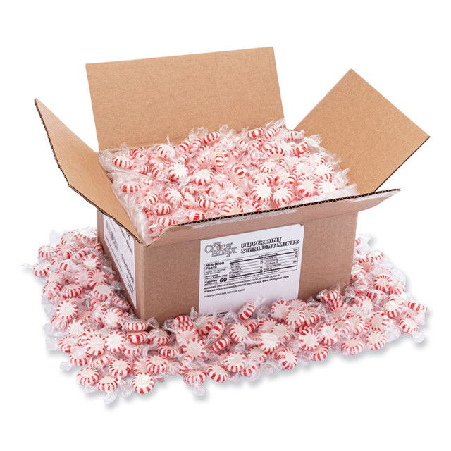 TOOTSIE ROLL INDUSTRIES Office Snax® 00662 Candy Assortments, Peppermint Candy, 5 lb Box