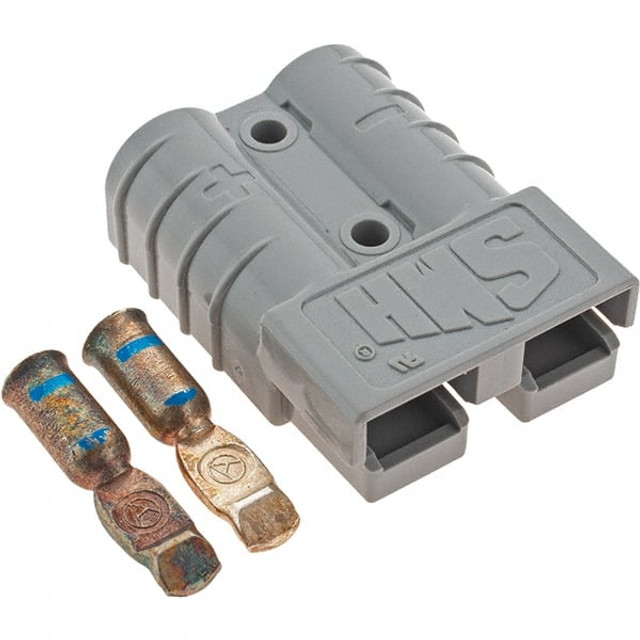 MSC 61813 6 AWG, 600 V, 50 A, Silver-Plated Copper Battery Connector