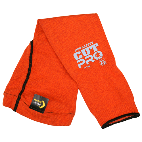 MCR Safety 9178O 18 Orange Kevlar Sleeve w elbow gusset