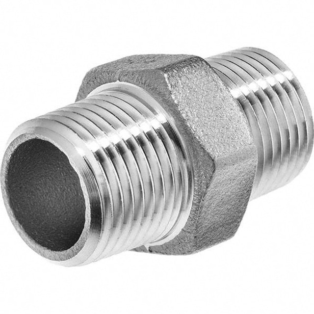 USA Industrials ZUSA-PF-260 Pipe Hex Plug: 1/8" Fitting, 304 Stainless Steel
