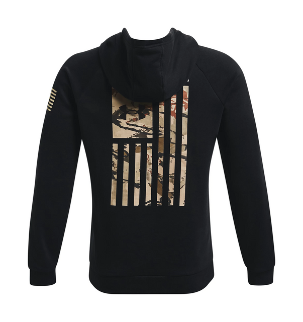 Under Armour 1370806-002-XL UA Men's Freedom Flag Hoodie