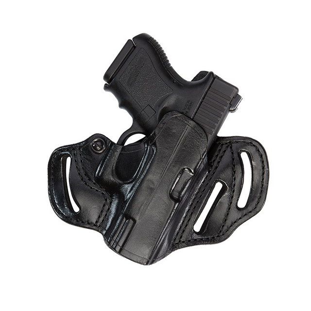 Aker Leather H166ABPL-SS220 Classic 3 Slot Open Top Pancake Holster