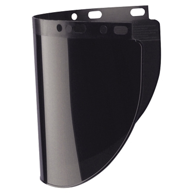 Honeywell Honeywell Fibre-Metal® High Performance® Faceshield Window, Shade 5, Wide View, 16-1/2 in W x 8 in L Honeywell Honeywell Fibre-Metal® High Performance® Faceshield Window, Shade 5, Wide View, 16-1/2 in W x 8 in L