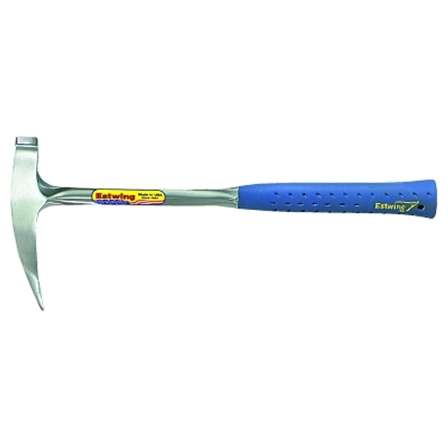 Estwing Rock Pick, 22 oz Head, 16 in, Steel Handle with Blue Shock Reduction Grip®
