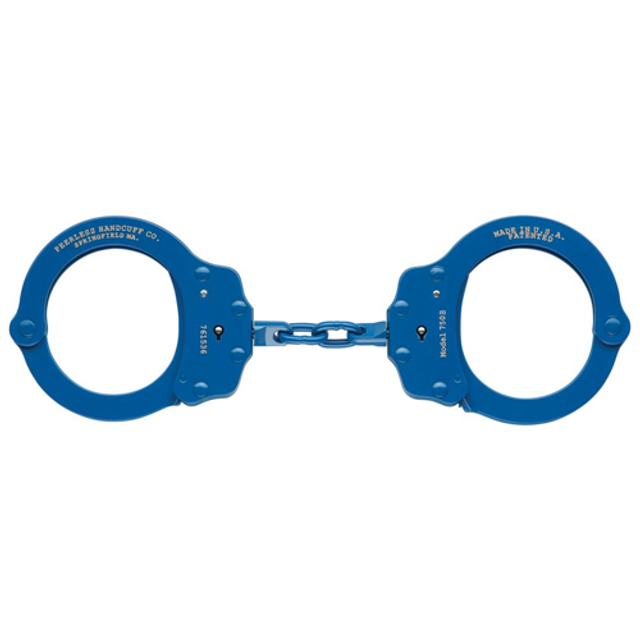 Peerless Handcuff Company 4712N-10 Model 750C Chain Link Handcuff - Color Finish Peerless Handcuff Company 4712N-10 Model 750C Chain Link Handcuff - Color Finish