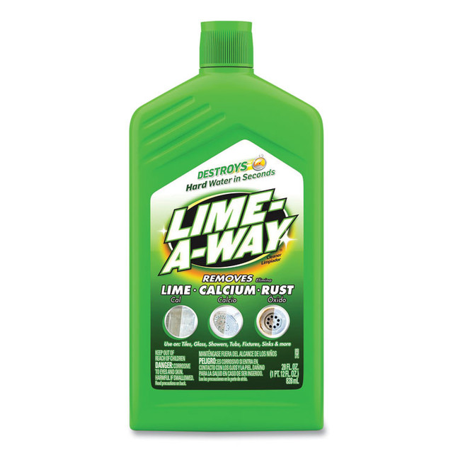 RECKITT BENCKISER LIME-A-WAY® 87000CT Lime, Calcium and Rust Remover, 28 oz Bottle, 6/Carton