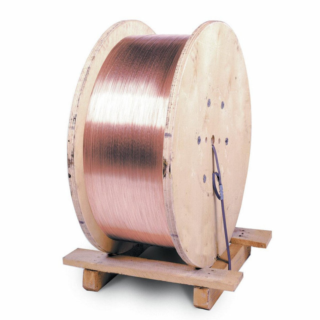 Lincoln Electric ED033076 MIG Welding Wire; Wire Type: Solid ; Wire Diameter (Decimal Inch): 0.1560 ; Tensile Strength: 480 ; Wire Material: Steel Alloy