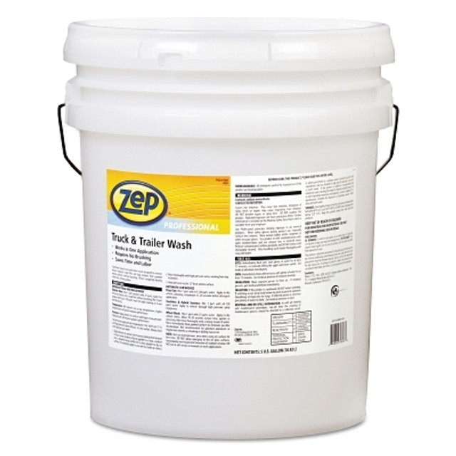 Zep Inc. Zep® Professional Truck and Trailer Wash, 5 gal, Pail Zep Inc. Zep® Professional Truck and Trailer Wash, 5 gal, Pail