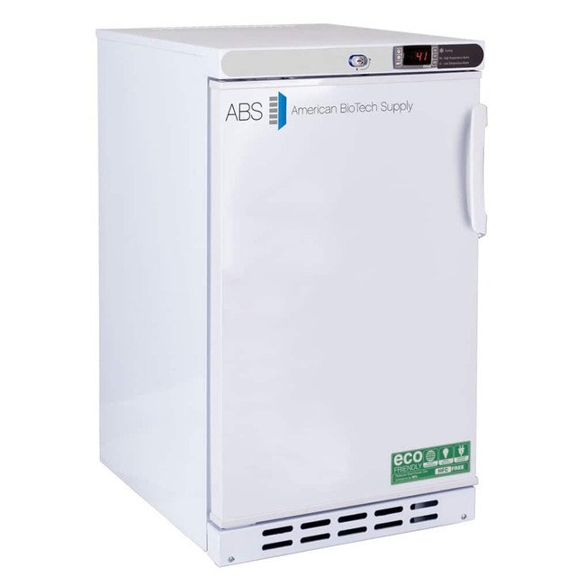 American BioTech Supply CRTABTBI0204LH Laboratory Refrigerator: 2.5 cu ft Capacity, 20 to 25 ° C, 17-3/4" OAW, 22-3/4" OAD, 30-3/4" OAH