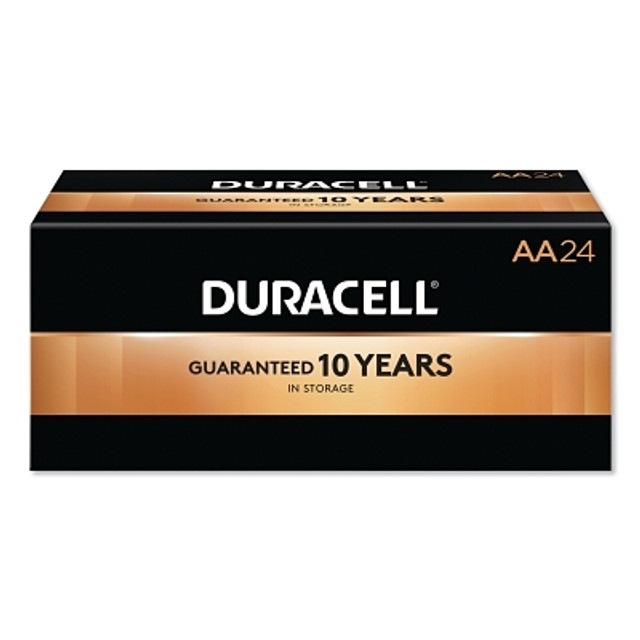 Duracell® CopperTop Alkaline Battery, 1.5V, AA, 24/CT