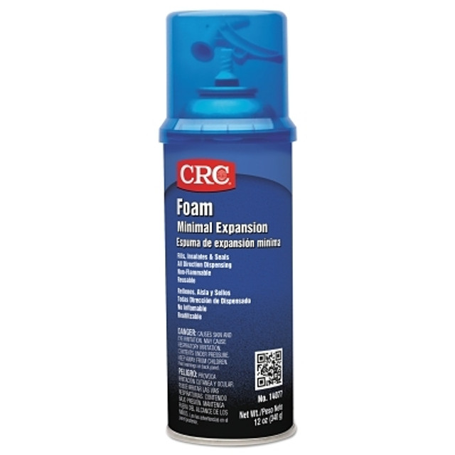 CRC® 14077 Minimal Expanding Foam Sealant, 16 oz Aerosol Can, Off-White