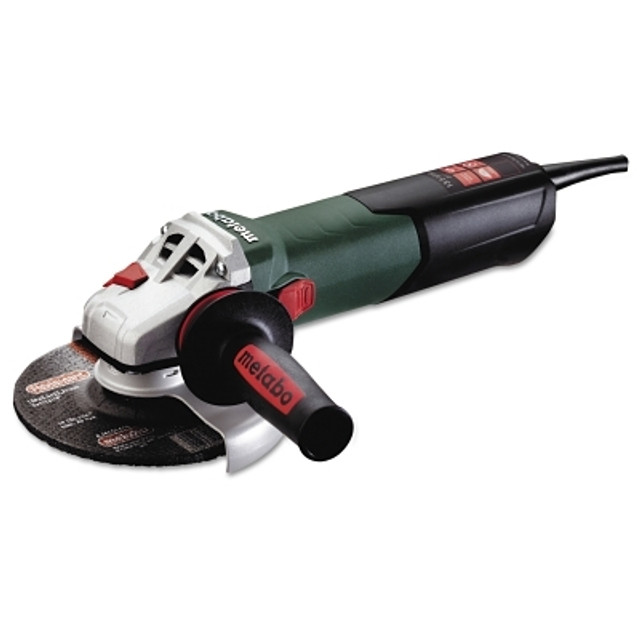 Metabo WE15150Q 6 in Angle Grinder, 13.5 A, 9600 rpm, Sliding Switch with Lock