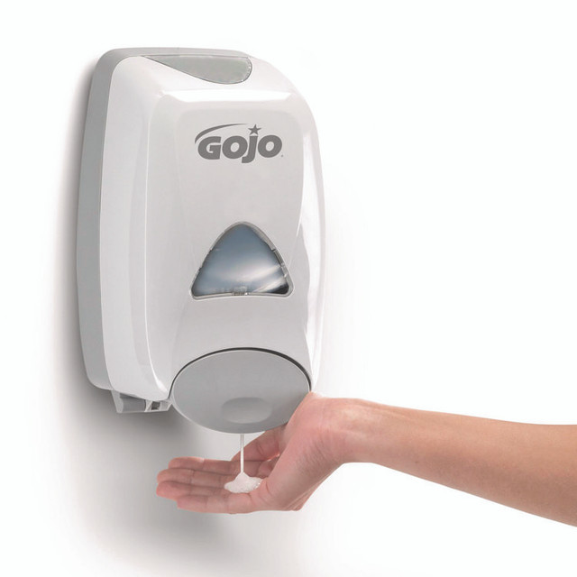 GO-JO INDUSTRIES GOJO® 5150-06 FMX-12 Soap Dispenser, 1,250 mL, 6.12 x 5.13 x 10.5, Gray/White