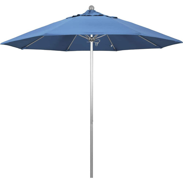 California Umbrella 194061626702 Patio Umbrellas; Fabric Color: Capri ; Base Included: No ; Fade Resistant: Yes ; Diameter (Feet): 9 ; Canopy Fabric: Pacifica