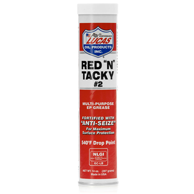 Lucas Oil 10005 Red ''N'' Tacky Grease Lucas Oil 10005 Red ''N'' Tacky Grease