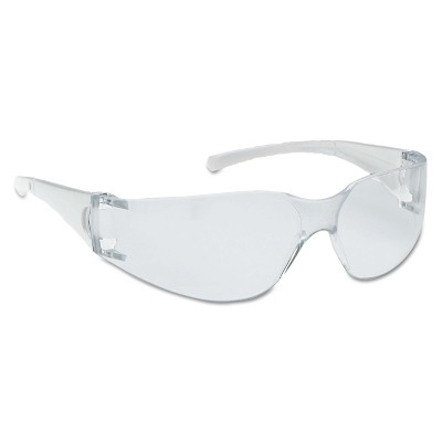 Ansell KleenGuard™ V10 Element™ Safety Glasses, Clear Lens, Polycarbonate, Uncoated, Clear Frame