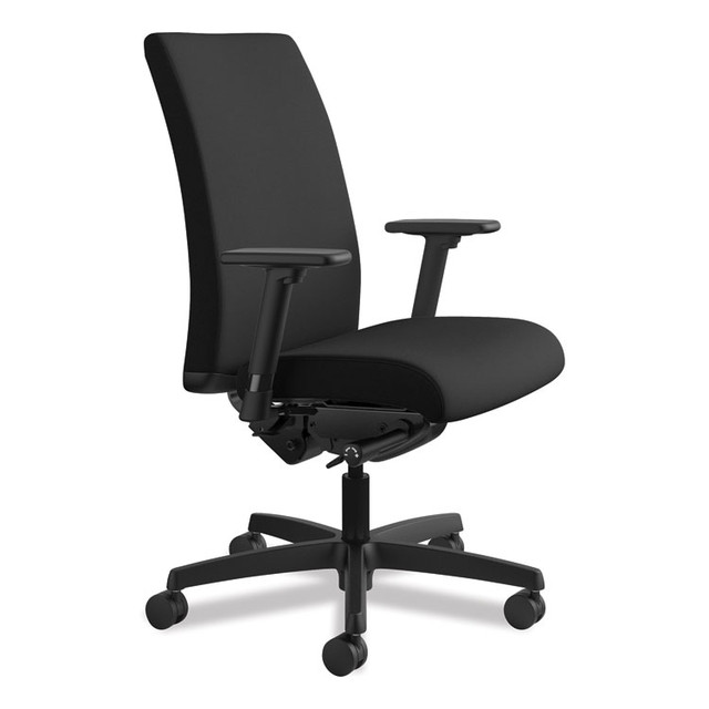 HON COMPANY IW104CU10 Ignition Series Mid-Back Work Chair, Supports Up to 300 lb, 17" to 22" Seat Height, Black