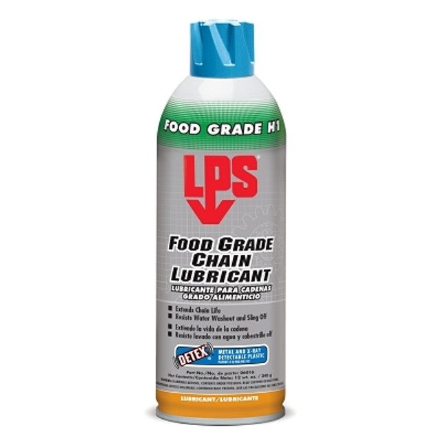 ITW Pro Brands LPS® 06016 Chain Lubricants Food Grade, 16 oz, Aerosol Can
