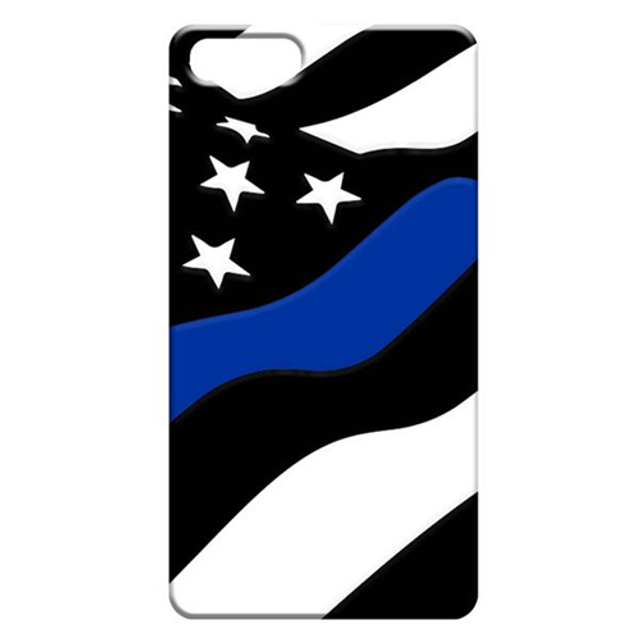 Thin Blue Line TBL-GAL-S7-EDG Samsung Galaxy S7 Edge Case - Thin Blue Line