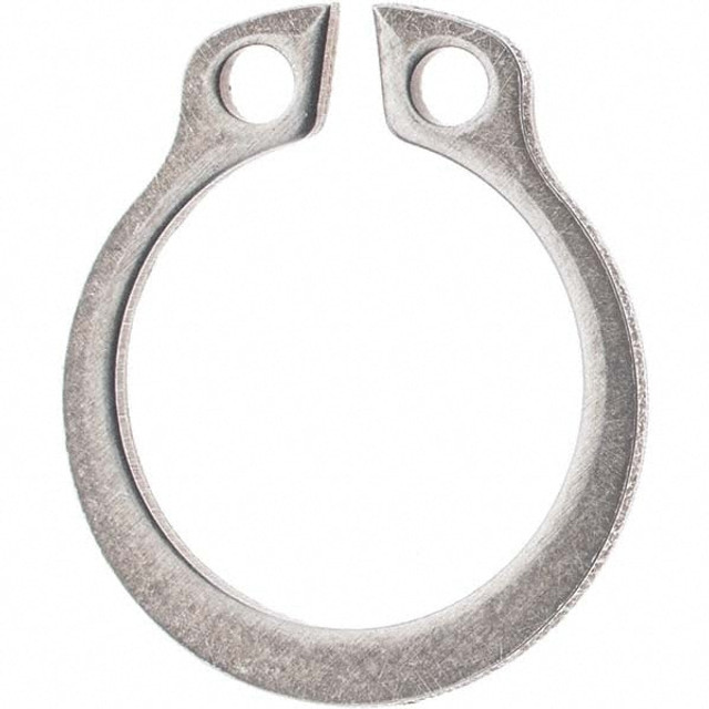 Rotor Clip DSH-38SG External SH Style Retaining Ring: 36 mm Groove Dia, 38 mm Shaft Dia, DIN 1.4122 Stainless Steel
