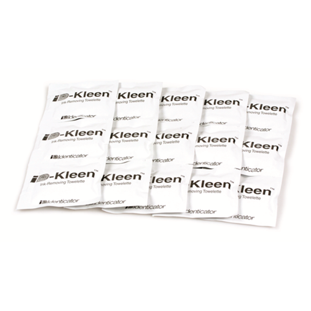 Identicator 1007355 ID-Kleen Ink Removal Towelettes