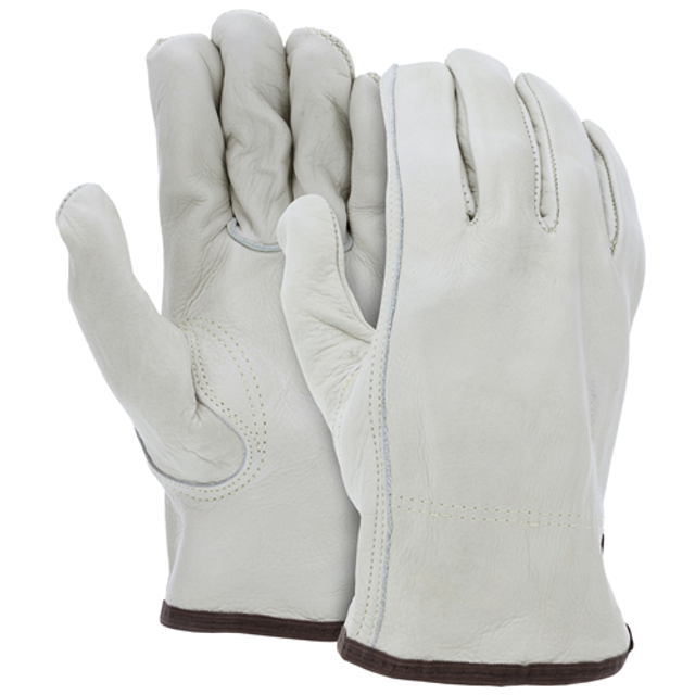 MCR Safety 3211INXL Cow Grain Drivers Glove w/Keystone Thumb