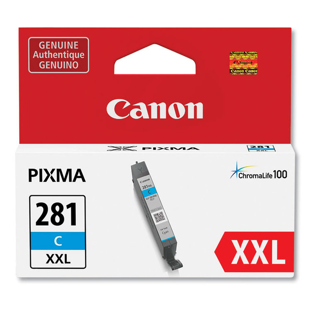 INNOVERA Canon® 1980C001 1980C001 (CLI-281XXL) ChromaLife100 Ink, Cyan