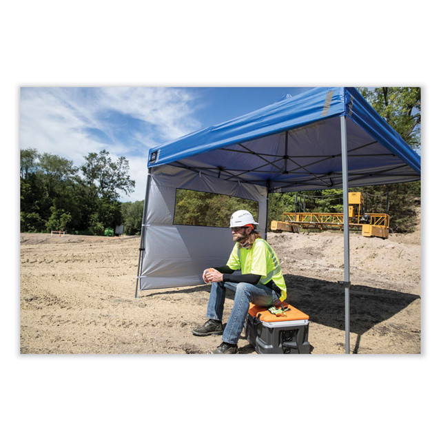 TENACIOUS HOLDINGS, INC. ergodyne® 12941 Shax 6000C Replacement Pop-Up Tent Canopy for 6000, 10 ft x 10 ft, Polyester, Blue