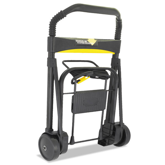 KANTEK INC. LGLC200 Ultra-Lite Folding Cart, 250 lb Capacity, 11 x 13.25 Platform, Black