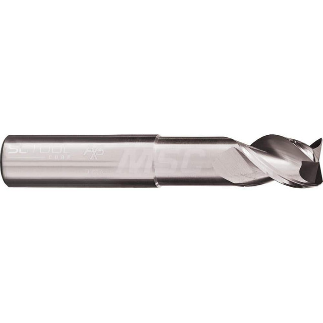 SC Tool 10659 Square End Mill: 1'' Dia, 1-1/8'' LOC, 1'' Shank Dia, 7'' OAL, 3 Flutes, Solid Carbide