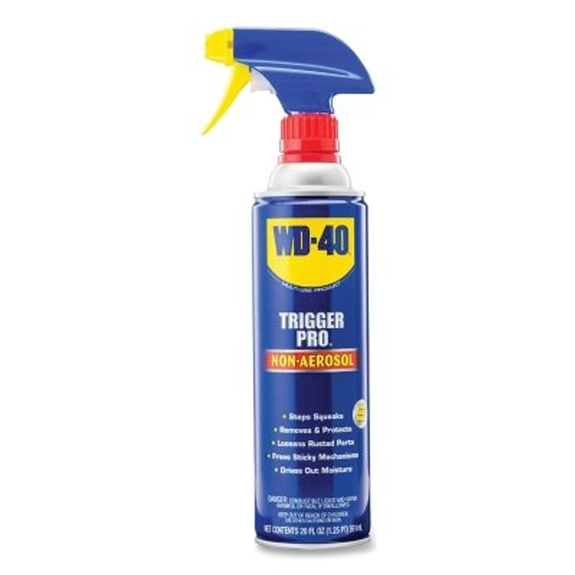 WD-40® 490108 Open Stock Trigger Pro Lubricant, 20 oz, Spray Bottle, 138° F